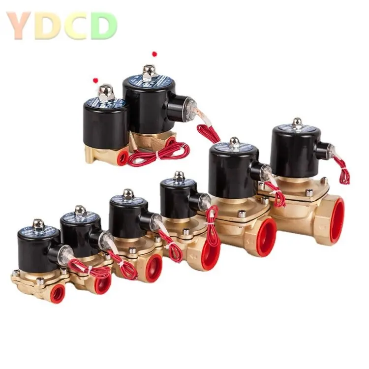 

1/2" 3/4" 1" DN15/20/25/32/50 AC220V DC24V Normally Closed Pneumatic Two-way Solenoid Valve 2W Direct Acting Solenoid Valve