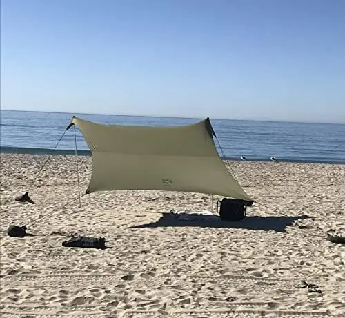 

Grande Beach Tent, 7ft Tall, 9 x 9ft, Reinforced Corners and Cooler Pocket