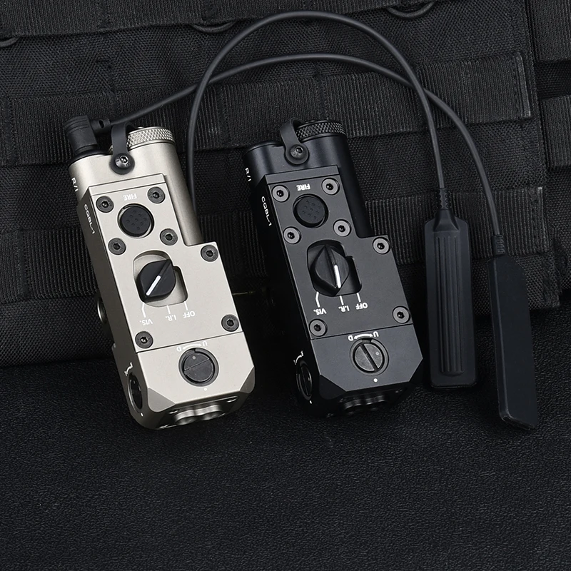 WADSN Металл CQBL-1 Красная точка Зеленый Синий ИК-индикатор Охотничье оружие Свет