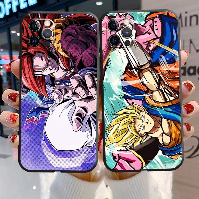 

Dragon Ball BANDAI Phone Cases For iPhone 11 12 Pro MAX 6S 7 8 Plus XS MAX 12 13 Mini X XR SE 2020 Cases Funda Coque Carcasa
