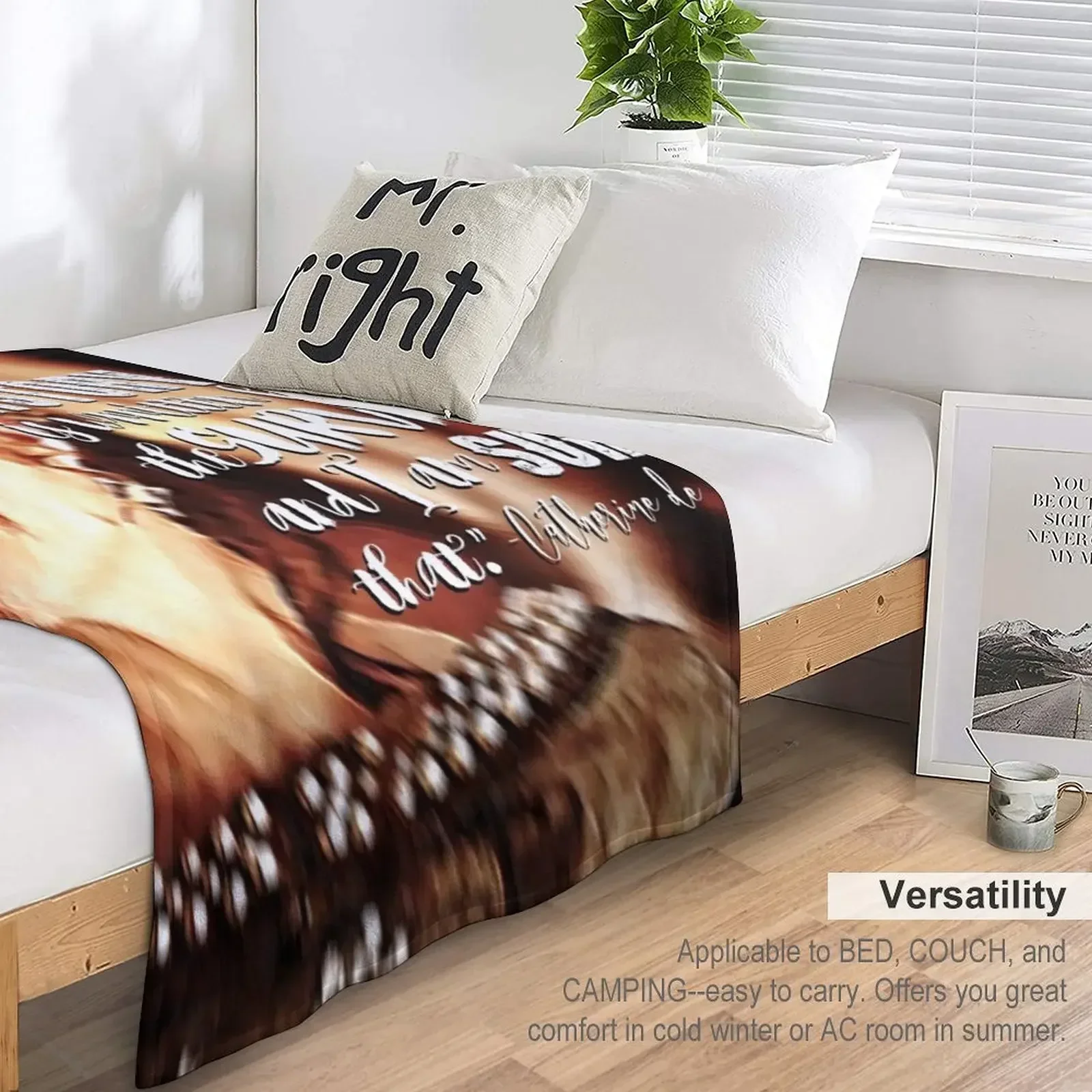 Одеяло с цитатой Catherine de Medici тонкие роскошные утепленные одеяла