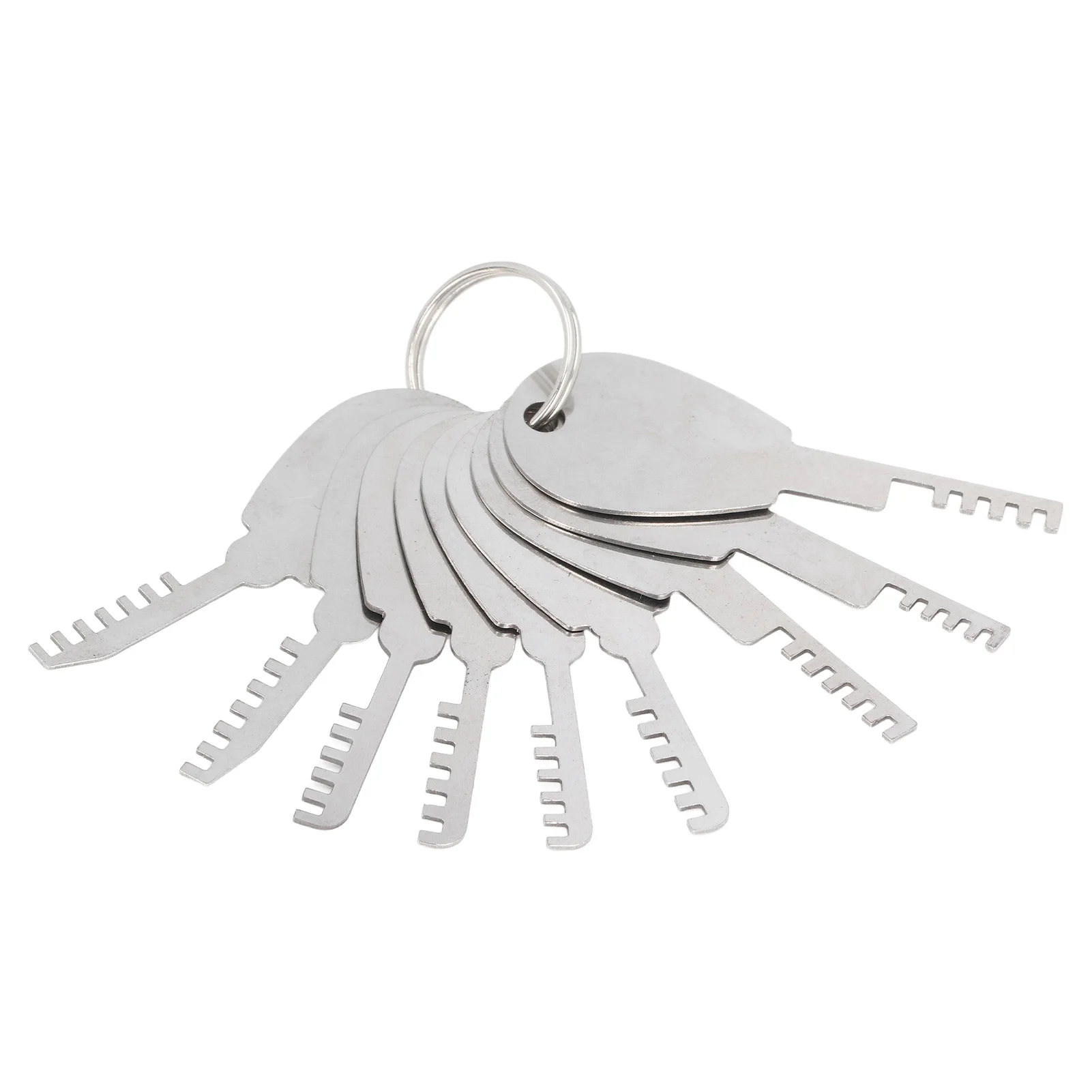 1 строка 9 штук гребень кирки из нержавеющей стали зубы выбрать