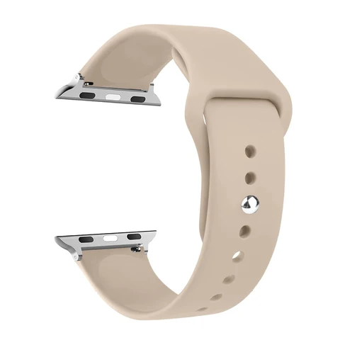 Силиконовый ремешок для Apple Watch CRESTED