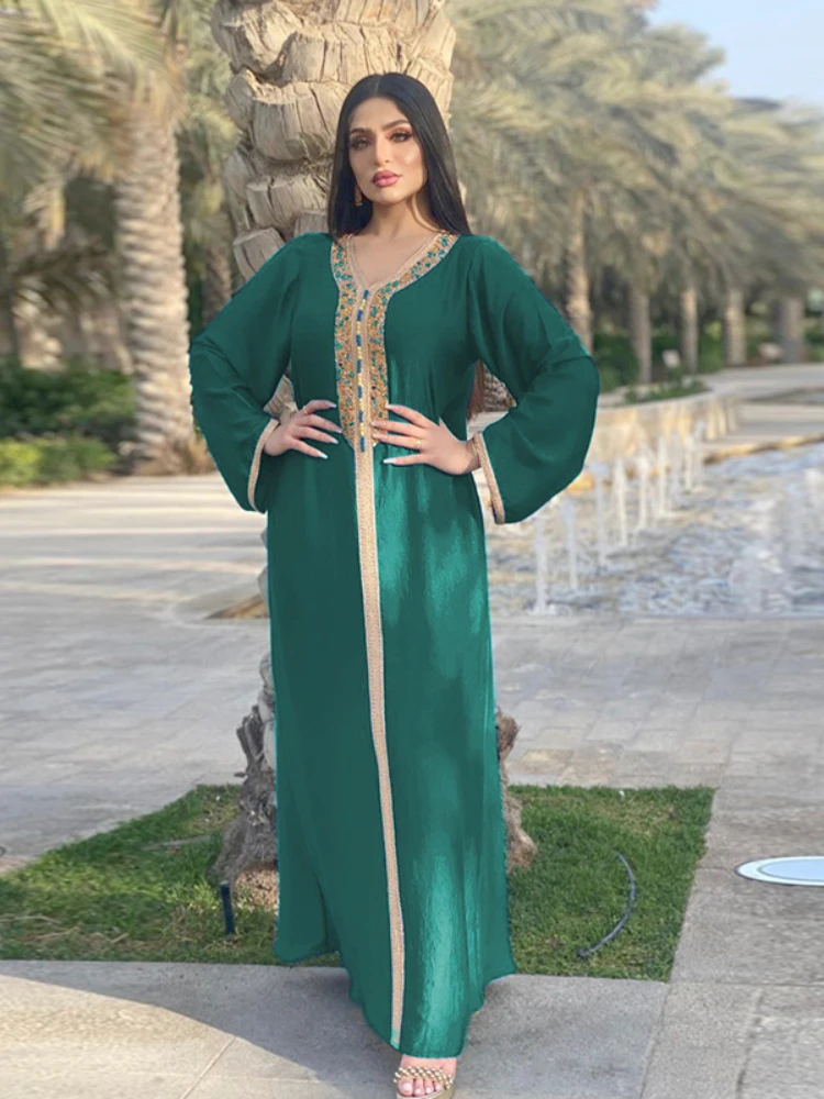 

india Morocco Dress Women Muslim Abaya Prayer Abayas Dubai Largos Turkey Islam Kaftan Robe Longue Musulmane Vestidos Ramadan