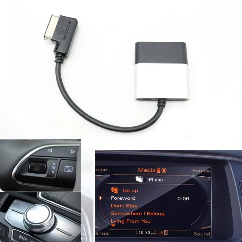 Bluetooth-compatible Car Kit Music Receiver Airdual AMI Interface Adapter For Audi 2G 3G 2004 2005 2006 2007 2008 2009 2010-2020