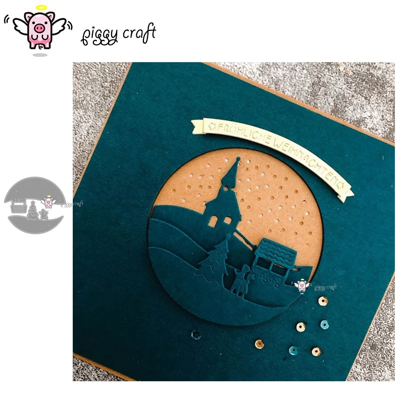 

Металлические Вырубные штампы, форма для вырезания, детский домик на дереве, круглая рамка, скрапбукинг, бумажный нож, форма, лезвие, перфора...