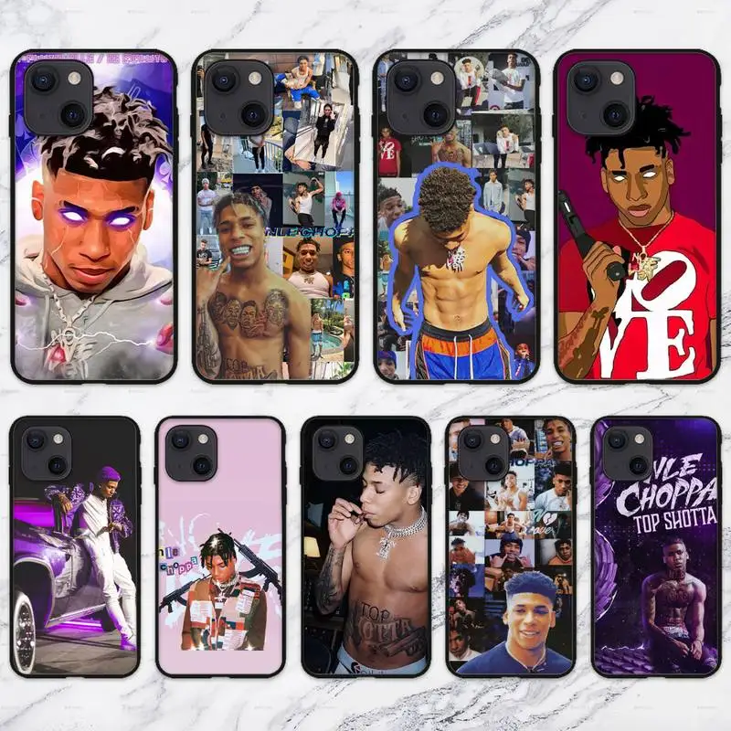 

Rainhemiaa NLE Choppa Phone Case For iPhone 13 Pro Max 12 Mini 11 SE 2020 6 6S 7 8 Plus XS X XR Shell Soft Cases Silicone Cover
