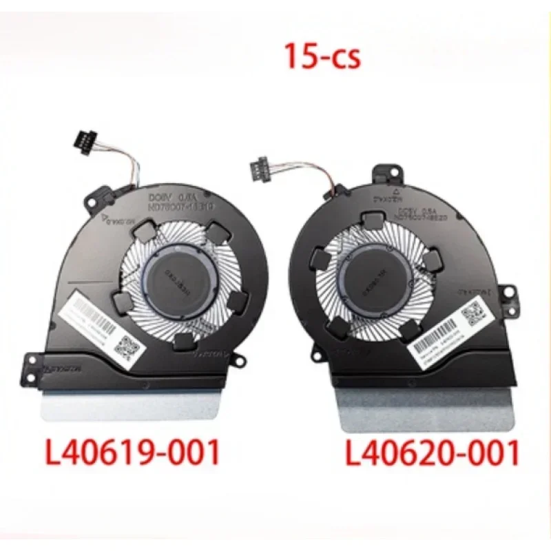 Новый охлаждающий вентилятор для процессора HP 15-CS TPN-Q208 L40620-001 L40619-001 ND75C07-18E19