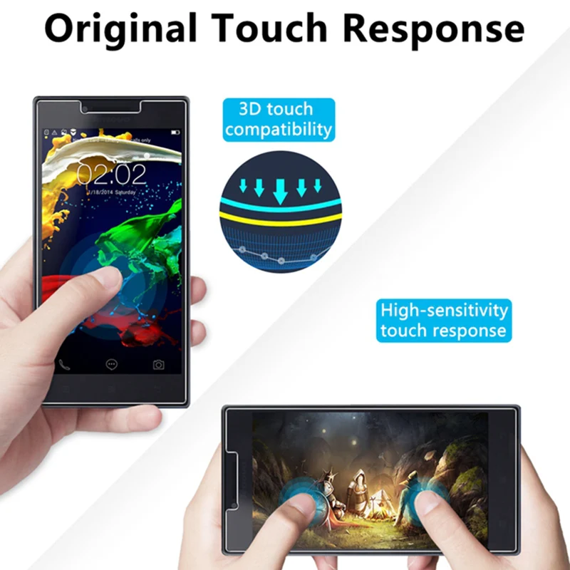 Защитное стекло для Lenovo A1000 A1900 A2010 A3690 закаленное P1 Pro P2 P70 P780 на X2 X3 Lite |