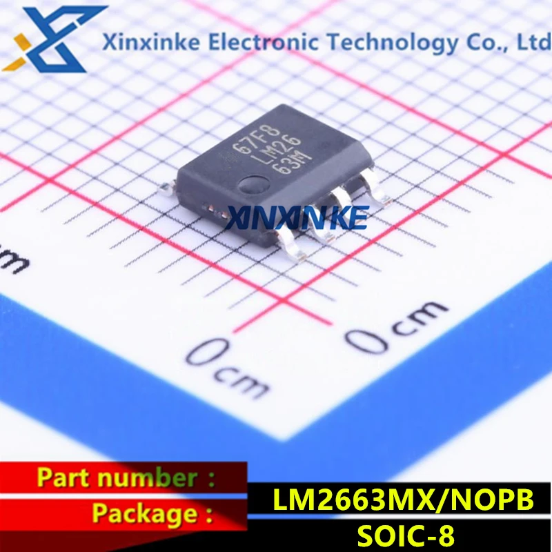 

LM2663MX/NOPB SOIC-8 LM2663M Импульсные регуляторы напряжения переключатель конденсатора Vtg Cnvtr новый оригинальный