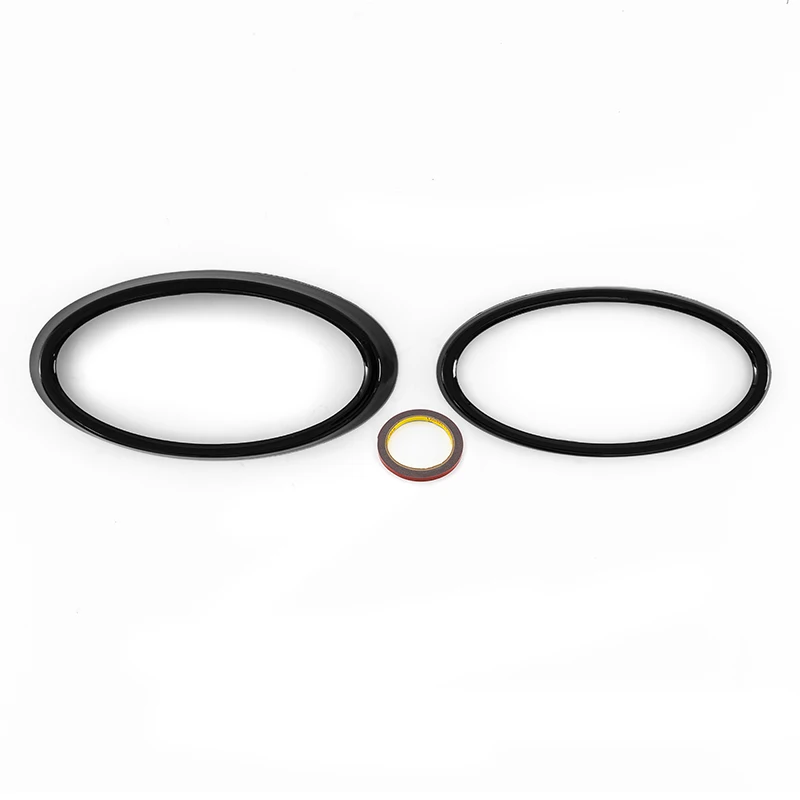 

Передняя и задняя эмблема с логотипом автомобиля Bracingo, кольцо, крышка, отделка, украшение из АБС-пластика, подходит для Subaru Forester Outback XV 2022, автомобильные аксессуары