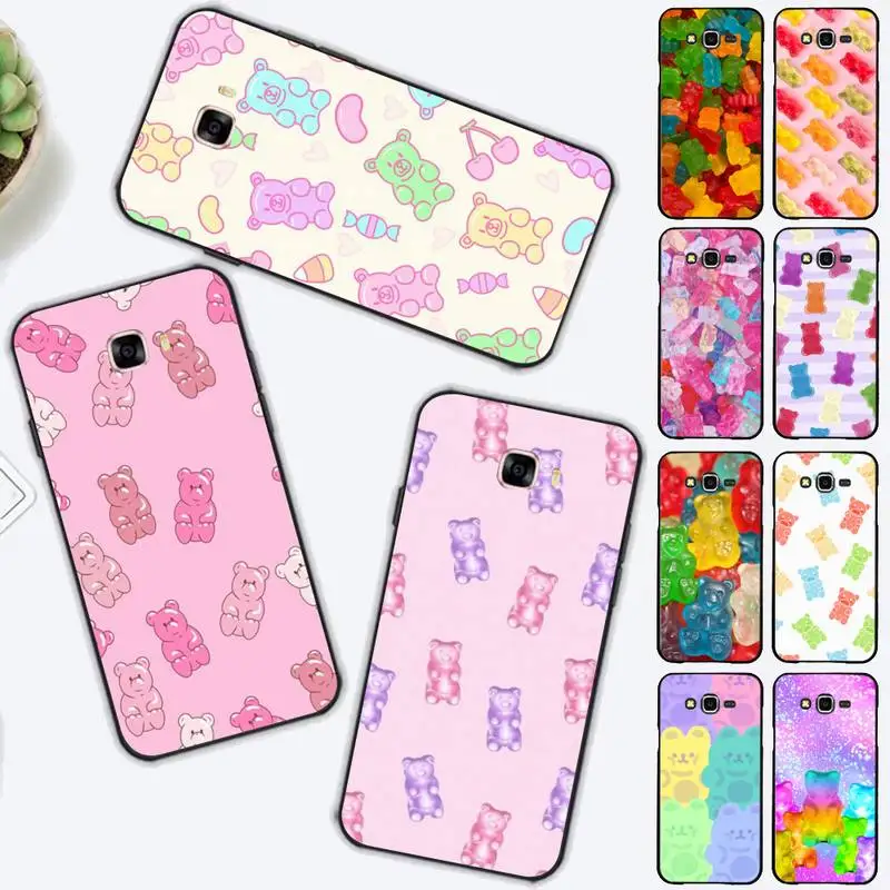 

Bear Candy Phone Case for Samsung J 2 3 4 5 6 7 8 prime plus 2018 2017 2016 core