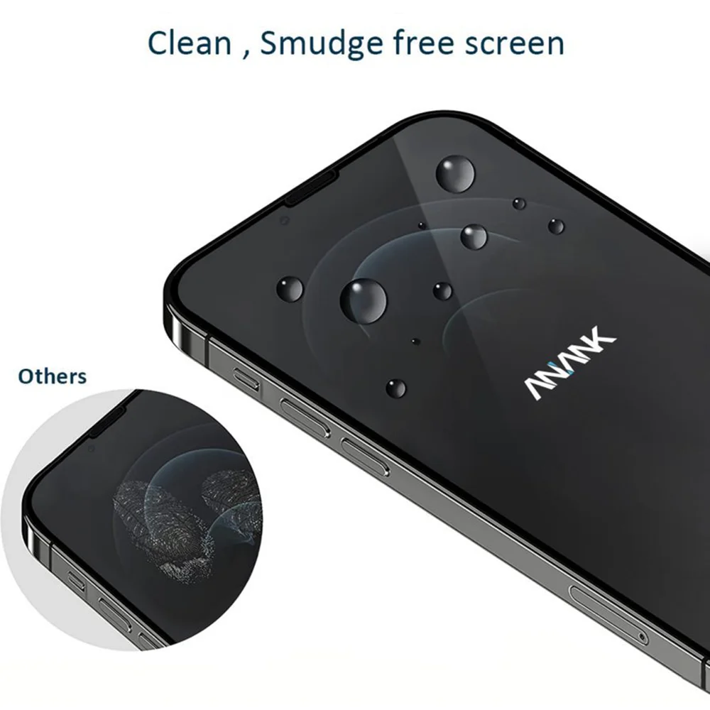 2PCS Of Privacy Protection Tempered Film iPhone 14 13 12 11 Pro XS Max XR Privacy Screen Protection IPhone 6S 7 8 Plus SE Glass