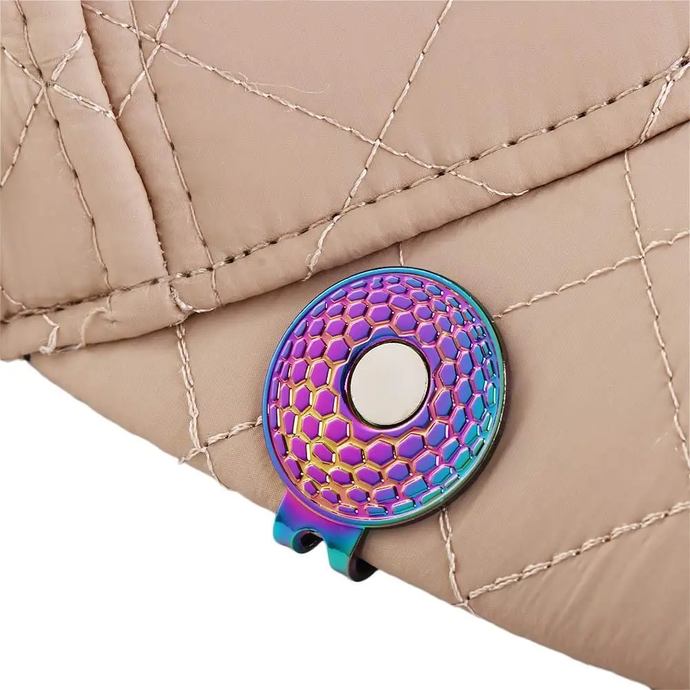 

Outdoor Sports Gift 20/25mm Ball Marker Holder Metal Golf Hat Clip Golf Cap Clip Magnetic Cap Clip Golf Ball Marker