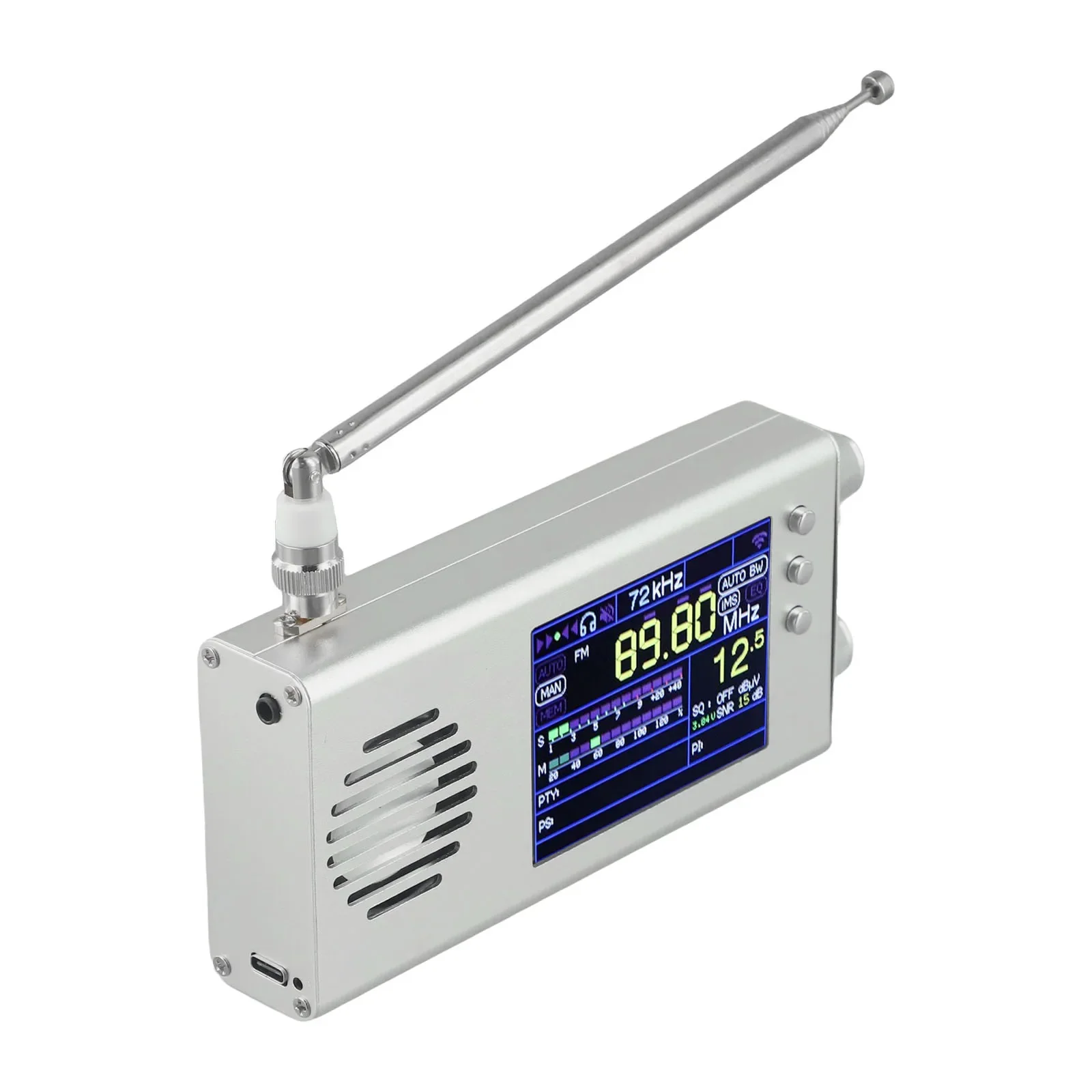 TEF6686 Plus полнодиапазонный радиоприемник портативный цифровой AM FM стерео радио с 3