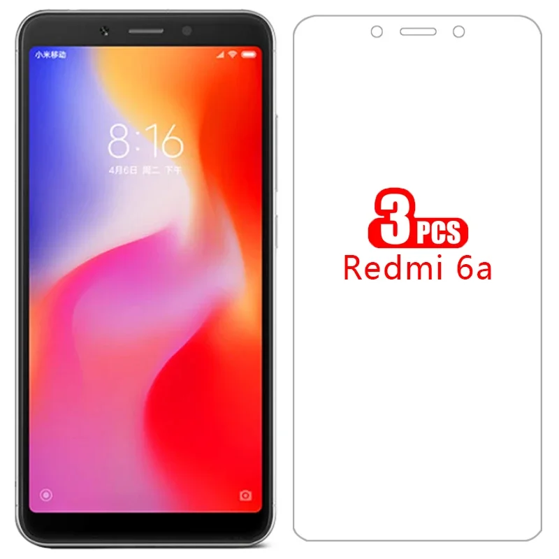 Чехол для xiaomi redmi 6a защита экрана закаленное стекло на redmi6a 6 a a6 защитный чехол xiomi