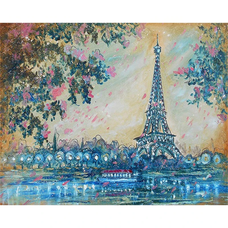 

No.1532 Painting By Numbers DIY Oil Coloring Paint By Numbers Set Gift Drawing By Numbers Canvas Decor New Arrivals