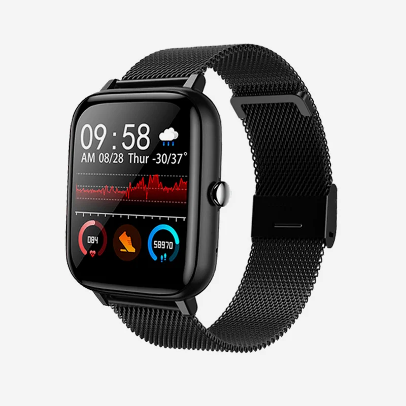 

2023 Man Watch Men Smartwatch Blood Pressure Heart Rate Women Fitness Tracker Wrist Sport Smart Clock For Android IOS/Xiaomi