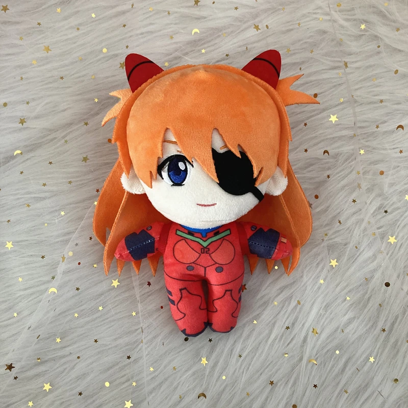 

Anime Asuka Langley Soryu Ayanami Rei Cosplay Toy Plush Dolls Kids Gift Cartoon Accessories