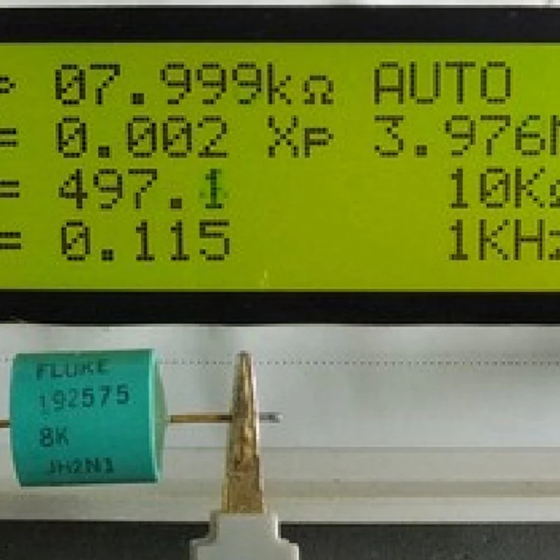 XJW01 цифровой мост 0.3% LCR тестер сопротивления индуктивности емкости ESR готовый