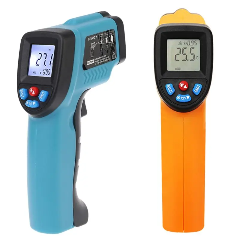 

Thermometer Non-Contact IR Temperature Digital Pyrometer Temperature Measure -58°F ~1022°F/-50°C ~ 550°C