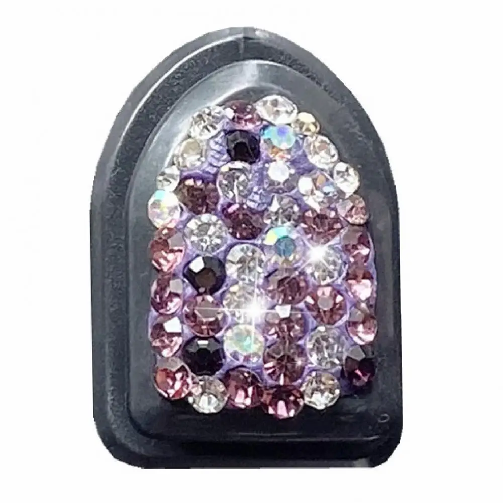 

Car Hook Multifunctional Space-saving Wide Application Rhinestone Embedded Cable Organizer Mini Hanger for Keys