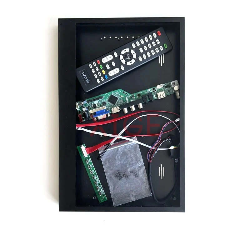 

Fit LTN140AT07/LTN140AT08 Controller Board+Metal Shell 14" 1366*768 Display 40 Pin LVDS DIY Kit Analog TV Signal VGA+HDMI+AV+USB