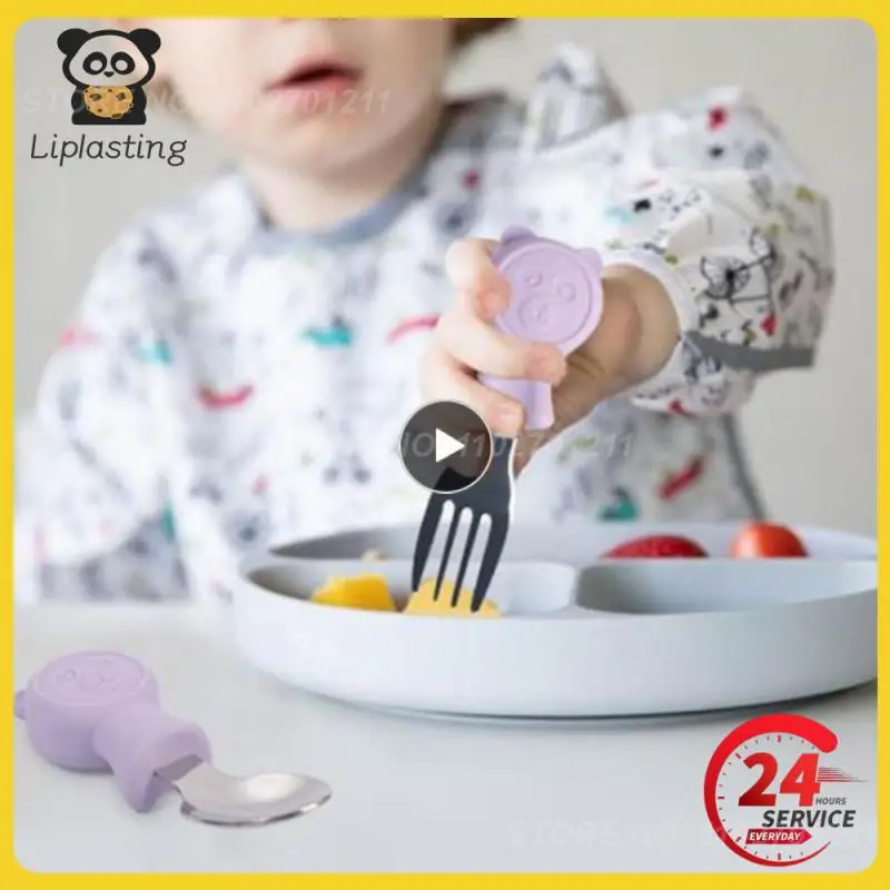 

1-10 шт., ложка и вилка из нержавеющей стали