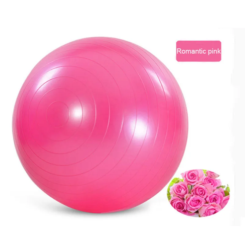 Противоскользящий тренировочный мяч для пилатеса с насосом физиотерапии