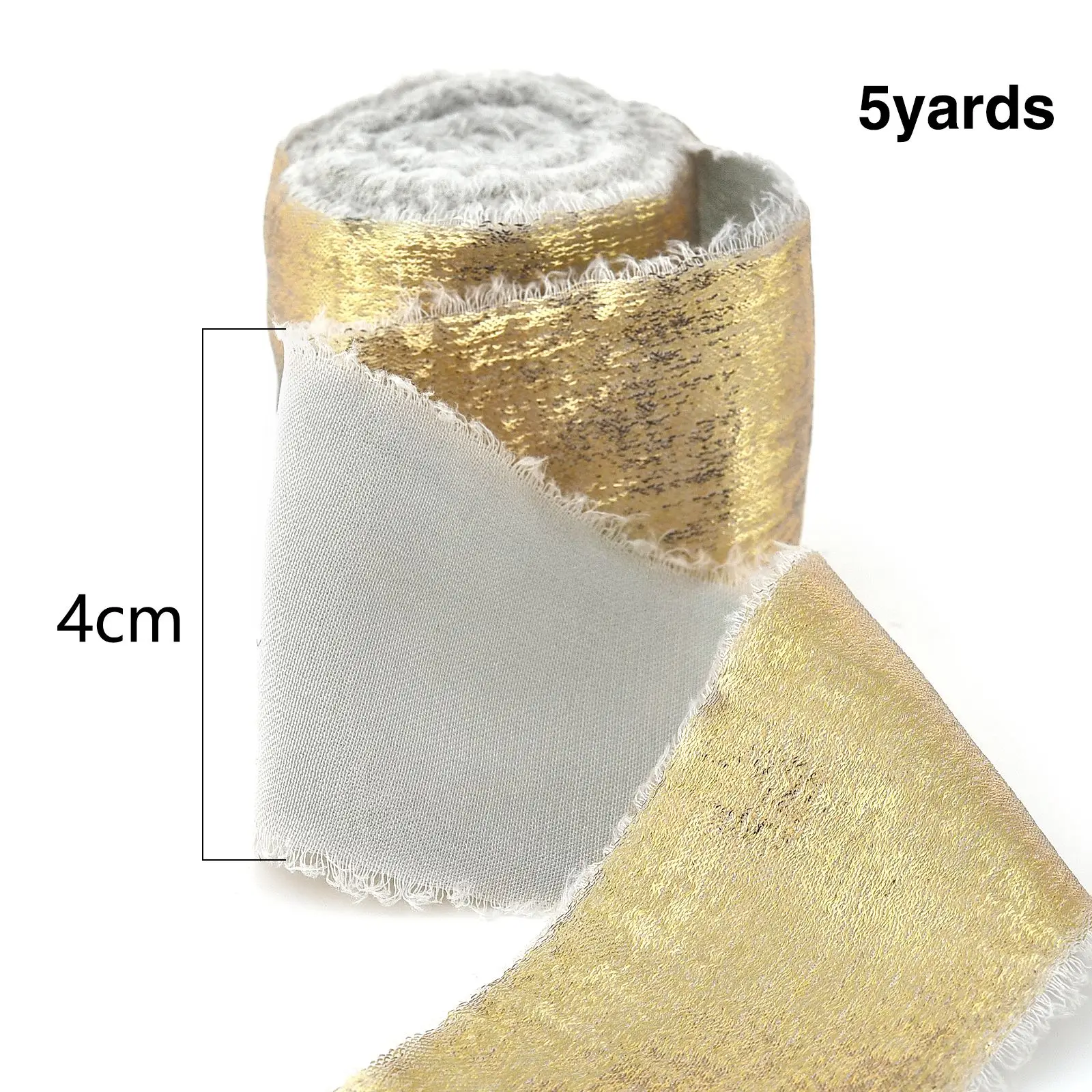 Золотой и серебряный бархак ручной работы Lenta с черепами 5 ярдов для свадебных