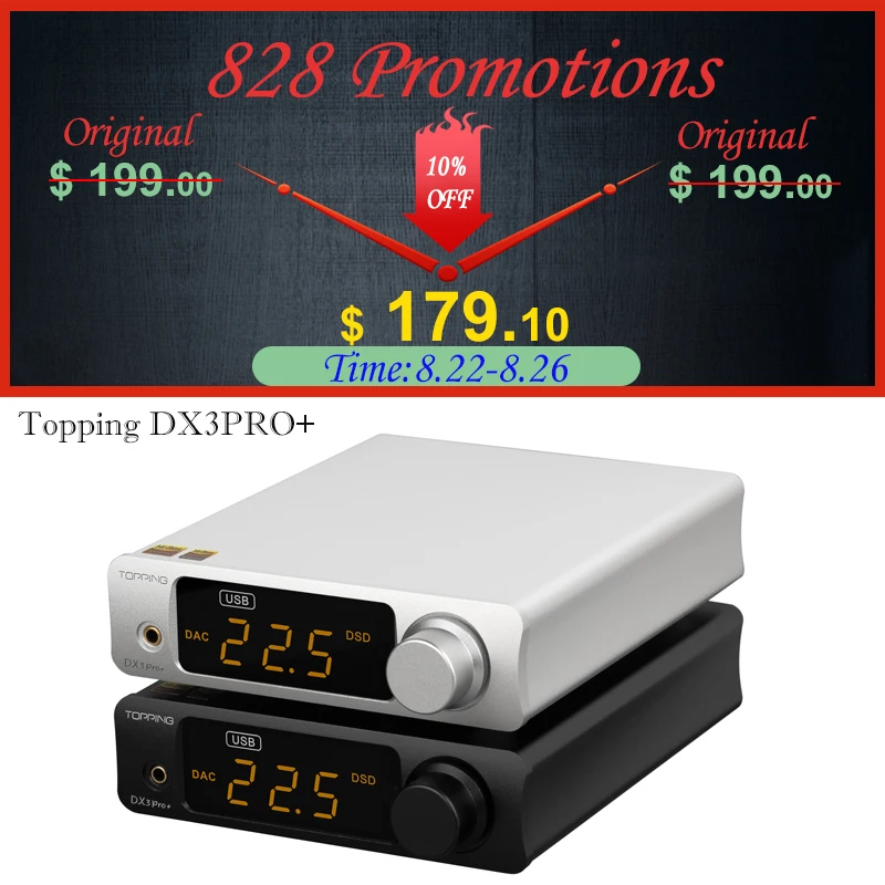 TOPPING DX3 PRO+ DX3 PRO Plus HIFI DAC Headphone Amplifier DX3pro plus DSD256 ES9038Q2M High Resolution Decoder Preamplifier