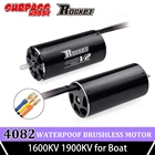 Бесщеточный двигатель SURPASS HOBBY ROCKET 4082 600 кв 800 кв Бессенсорный водонепроницаемый вал 5 мм для радиоуправляемой лодки Traxxas Slash Trx4