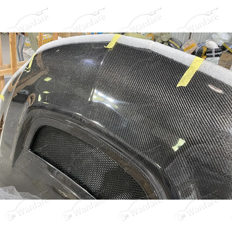 Фото БОНТ капота двигателя из углеродного волокна в стиле OEM для MITSUBISHI LANCER EVOLUTION EVO 7-9 2001-2007 гг. №3