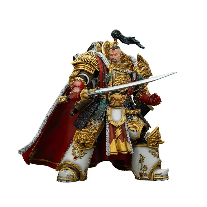 Фото Фигурка JOYTOY White Scars Legion: Примарх Джагатай, Пятый Легион, масштаб 1/18, подвижная, для демонстрации на рабочем столе, подарок №2