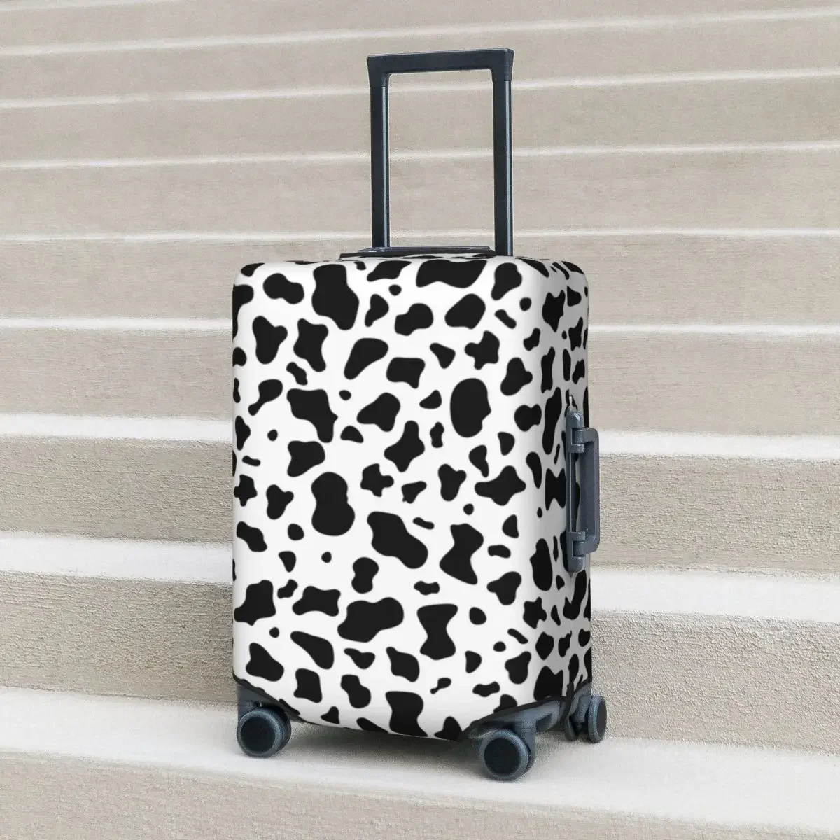 

Чехол для чемодана с принтом в виде коровы, Модный чехол для делового чемодана с рисунком животных, защитные аксессуары