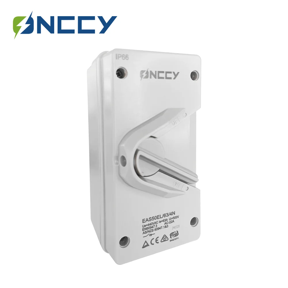 Изолирующий выключатель переменного тока ONCCY 440 В 1 P 2 4 корпус разъединители для