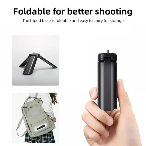 Мини-штатив для DJI Osmo Pocket 3, настольная подставка, держатель-стабилизатор для Insta360 X3 Pocket 3 Pocket 2, аксессуары для штатива с подвесом