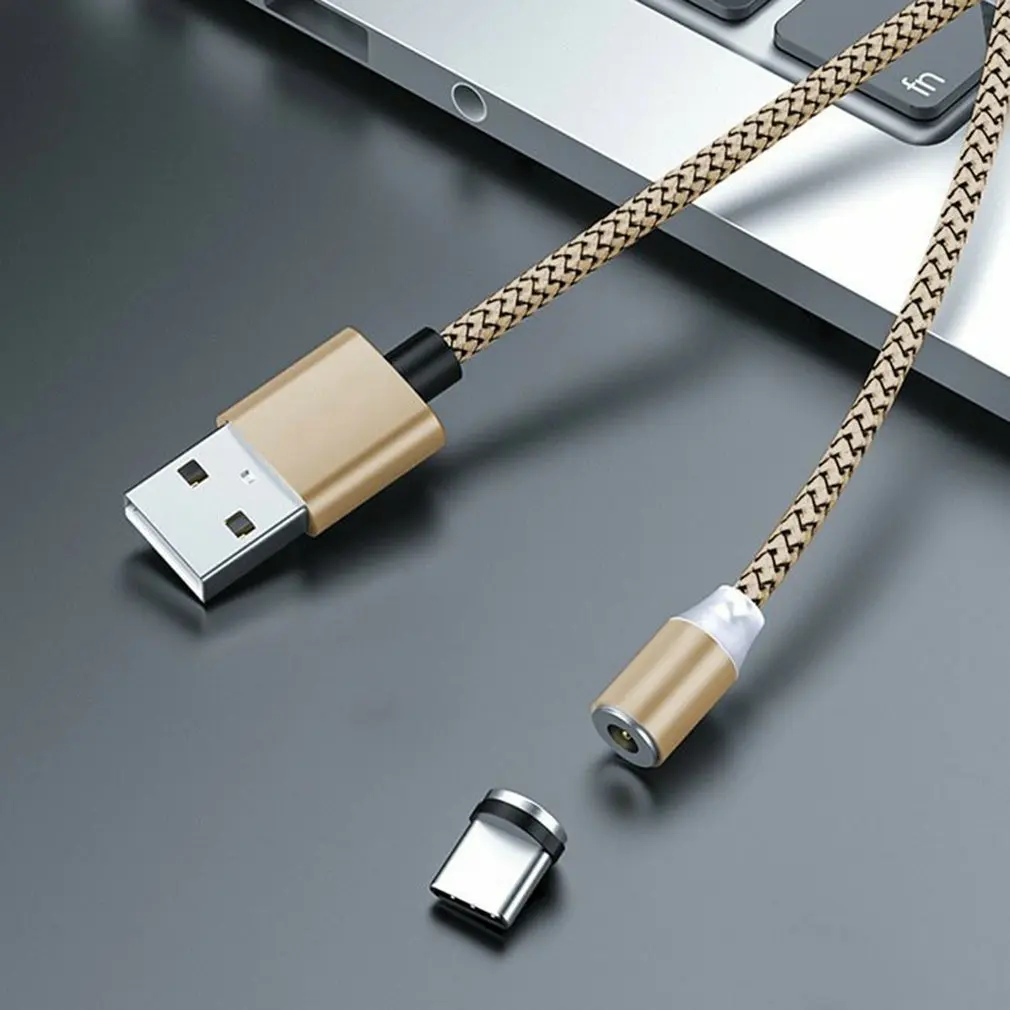 

Магнитный USB-кабель для Xiaomi, Samsung, кабель типа C, светодиодный кабель для быстрой зарядки и передачи данных, кабель Micro USB, шнур, провод