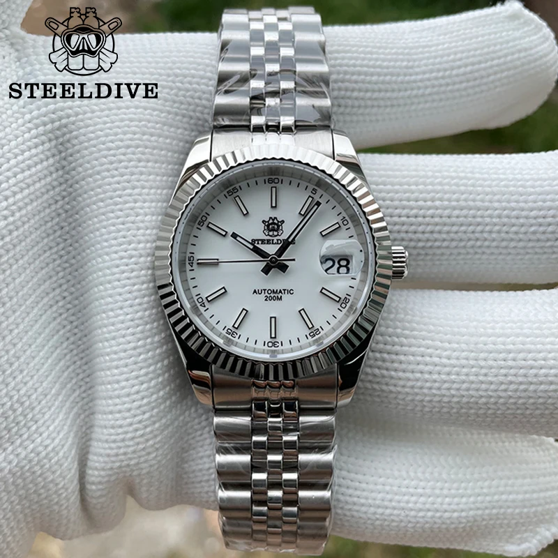 

Часы STEELDIVE водонепроницаемые с сапфировым стеклом, 200 м