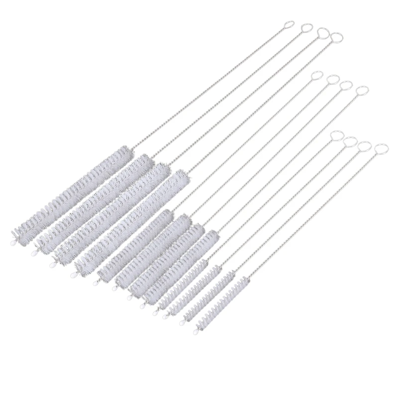 

12-Piece Drinking Straw Cleaning Brush - Straw Cleaner (12Inch, 10Inch, 8Inch) - Bendable Cleaning Brush For Multiple Size Straw