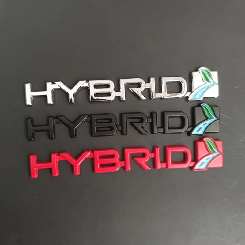 

3D Metal HYBRID Car Sticker Emblem Badge For Toyota Prius Camry Corolla Auris Rav4s Ford S-MAX Fusion Explorer Limited