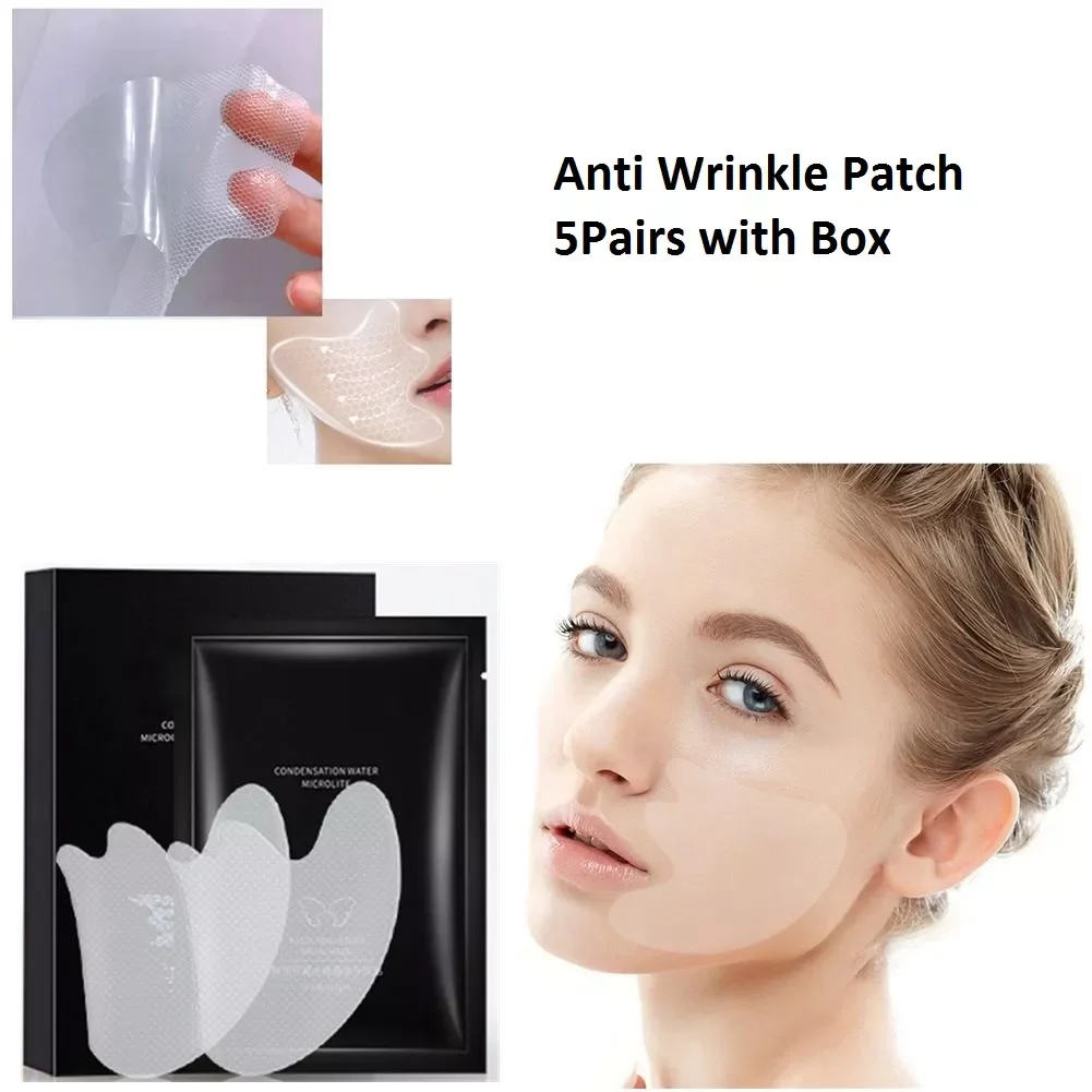 

1/5 Pair Anti Wrinkle Face Cheek Sticker Anti-aging Line Removal Patch for Men Women Face Lifting Mask Skin Care Tools