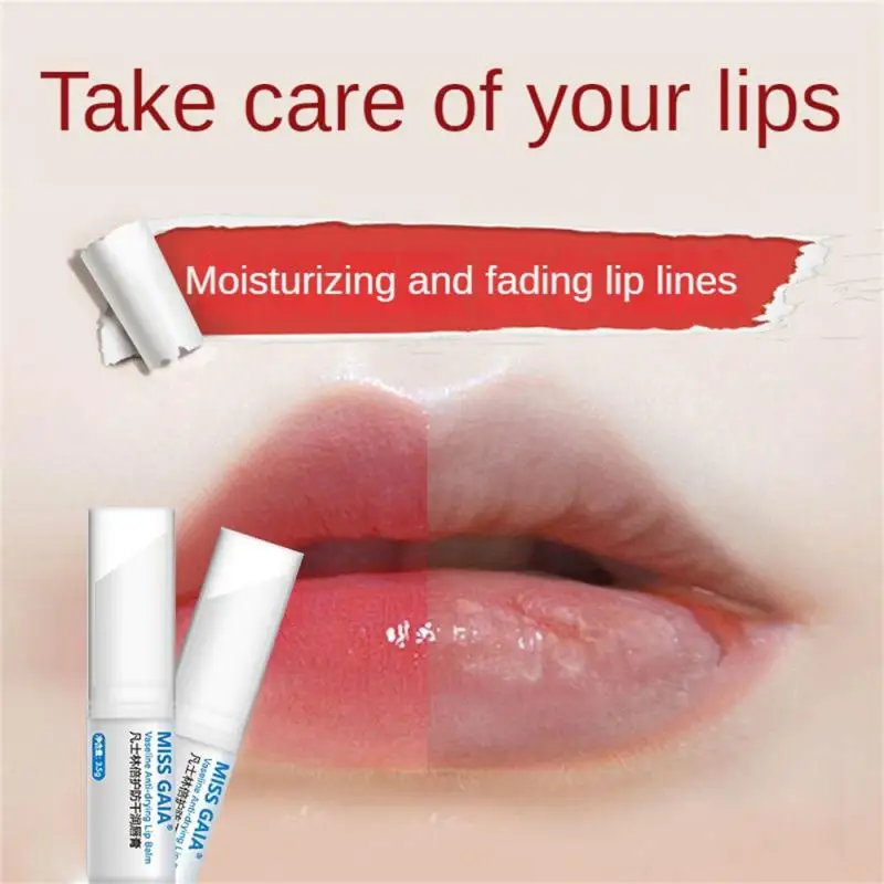 Нежирный бальзам для губ гладкий и глянцевый Уход за губами осенне-зимний