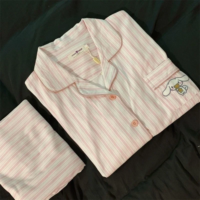 Autumn Pure Cotton Pajamas Female 2022 New Net Red High-level Sense Home Clothes Set