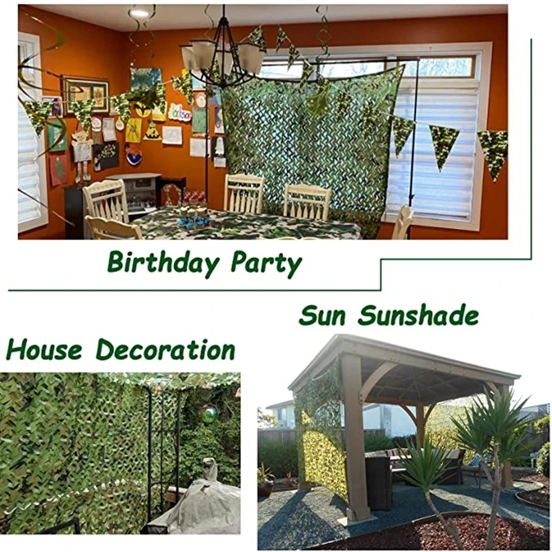 Лесная Солнцезащитная камуфляжная сетка подходит для кемпинга охоты CS стрельбы