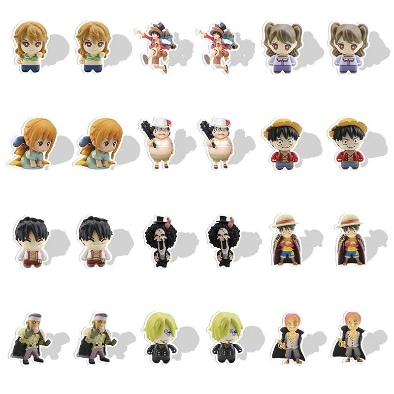 

Bandai Cartoon Roles ONE PIECE Nami Luffy Acrylic Earrings Epoxy Resin Accessories Clip Earrings Gifts Handmade Jewelry QHY237