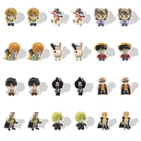 bandai cartoon roles one piece nami luffy acrylic earrings epoxy resin accessories clip earrings gifts handmade jewelry qhy237