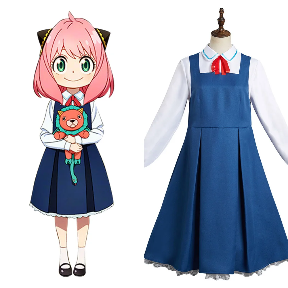 

SPY×FAMILY Cosplay Anya Forger Cosplay Costume Outfits Dress Halloween Carnival Suit