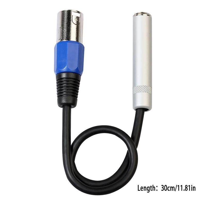 

3Pin XLR штекер до 6,35 мм гнездо стерео аудио кабель микрофон наушники усилители аудио адаптер конвертер кабель Разъем