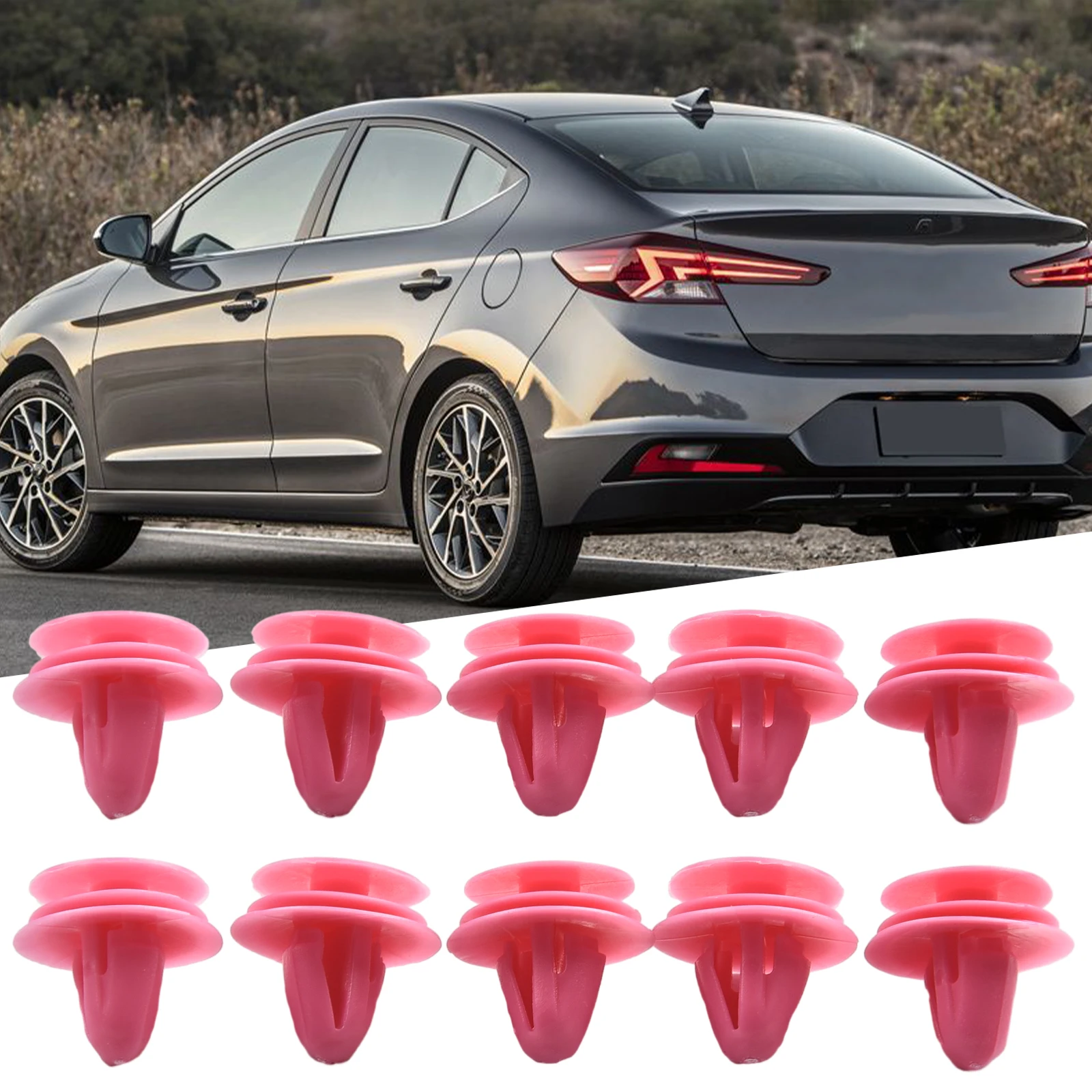 

10 шт. крепежные зажимы для панели двери для Hyundai для Kia 82315-27000 экстерьерные аксессуары